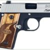 Sig P238 380 ACP 2.7In SAS 2-Tone SAO Siglite Walnut Grip (1) 6RD Steel MAG Dehorned SRT