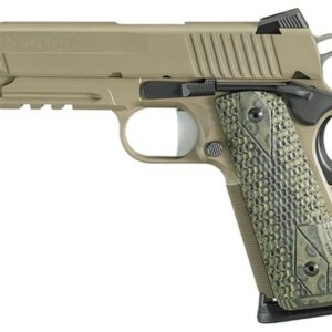 Sig 1911 Carry Scorpion 4.2 45 ACP Flat Dark Earth Night Sights