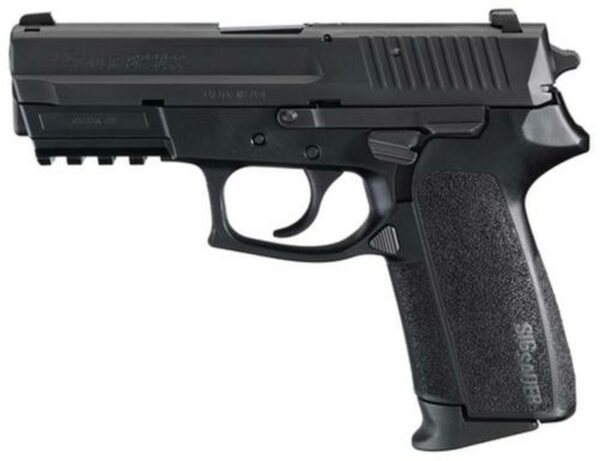 Sig SP2022 9MM 3.9In Nitron Black Da/Sa Contrast Sights Polymer Grip (2) 10Rd Steel MAG Rail CA Compliant