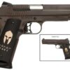 Sig 1911 45 ACP 5IN Spartan ORB SAO Siglite Spartan Grip (2) 8RD Steel MAG