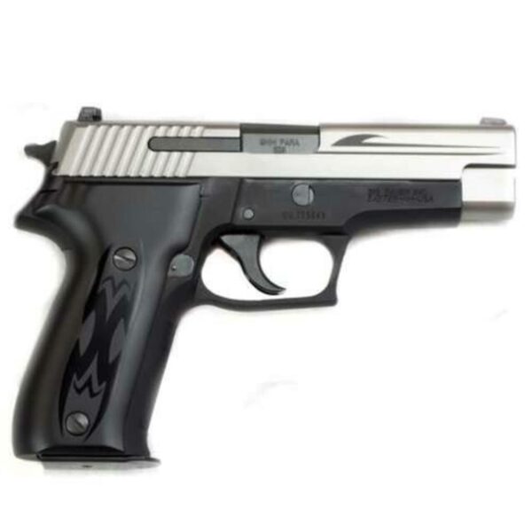 Sig P226 Tribal 9mm, Two Tone, SigLite,, rd, 15 rd