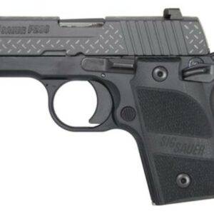 Sig P238 Two-Tone .380ACP 2.7 Barrel Siglite Night Sights Diamond Plate Slide G-10 Grips 6rd - MA Compliant