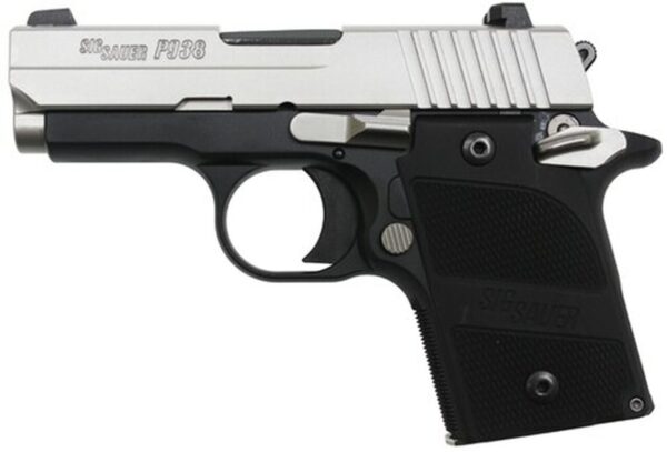 Sig P938 9MM 3 Aluminum Grips Ambi Safety 6 Round Night Sights