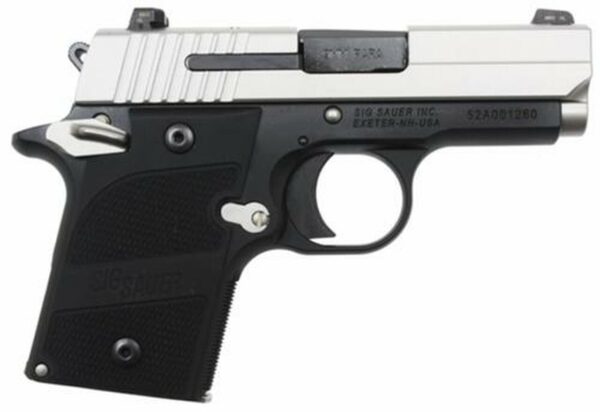 Sig P938 9MM 3 Aluminum Grips Ambi Safety 6 Round Night Sights