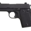 Sig P938 9MM 3IN Nitron Black SAO Siglite Polymer Grip (1) 6RD Steel MAG Ambi Safety