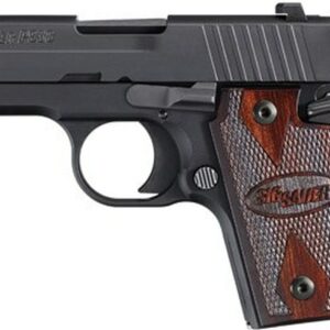 Sig P938 22LR Sub Compact Pistol Rosewood Grips, Night Sights
