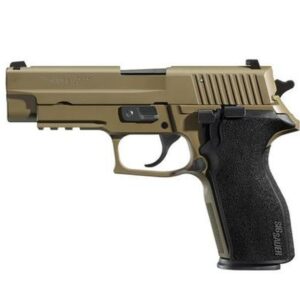 Sig P227 45 ACP 4.4, Black Polymer Grip Flat Dark Earth, 14 rd