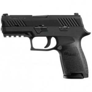 Sig P320 Nitron Compact Double .40 S&W, 3.9", Black Grip, Nitron Stainless, 10rd
