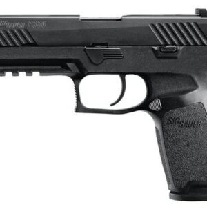 Sig P320 Full Size, 9mm, 4.7" Barrel, 10rd, Contrast Sights, Black