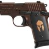Sig P238 380 ACP Spartan ORB 2.7" Barrel Siglite Spartan Grip 7rd Mag