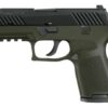 Sig P320C Striker 9mm Siglite Night Sights OD Green Nitron Finish 15rd Mags