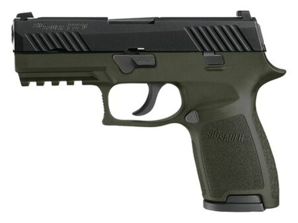 Sig 320C-40-TSS OD Green Frame 40 S&W Siglite Night Sights 13rd Mags