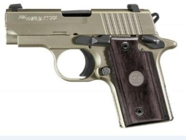 Sig P238 .380 ACP Night Sights 6 Blackwood Grips 6 Rd Mags