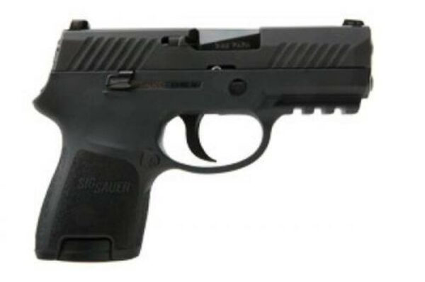 Sig P320 Subcompact Double 9mm, 3.6" Barrel, Polymer Grip Black, 12rd