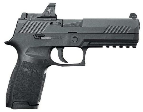Sig P320 RX, 9mm, 4.7", 10rd, Black Nitride,, Sig Romeo 1 Red Dot