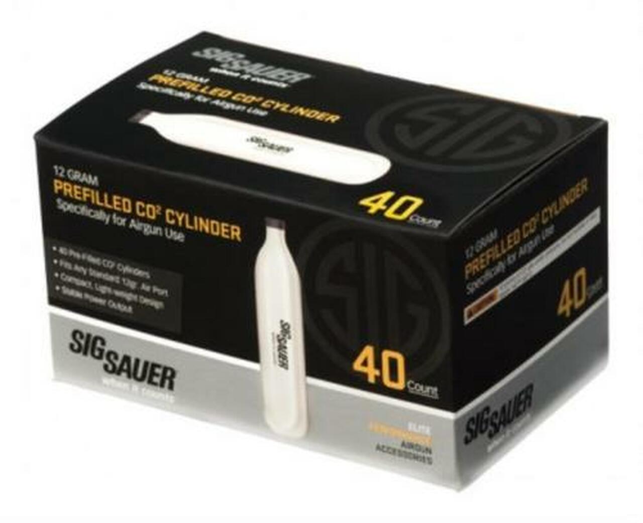Sig Airguns C02 12gr, 40 Pack
