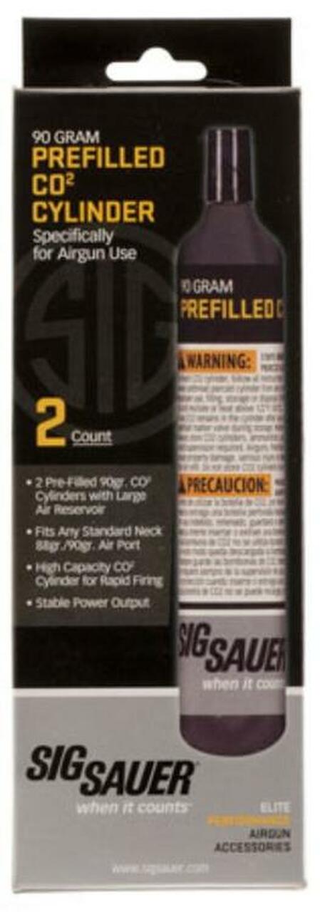 Sig Airguns CO2 90 gram 2 Per Pack