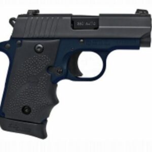 Sig P938 Army 9mm Nitron/Navy Blue Frame, SigLite