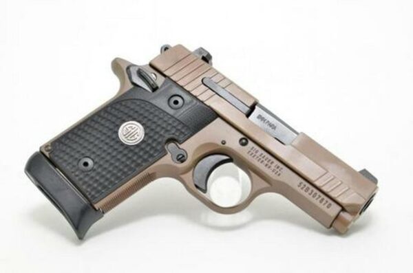 Sig P938 Emperor Scorpion, 9mm, Flat Dark Earth, 3", 6rd