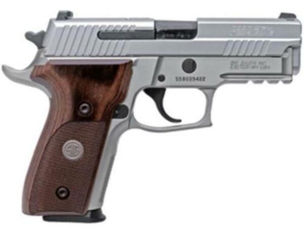 Sig P229 AS Elite .40S&W, 3.9", Stainless, Wood Grips, SigLite, 2x10rd+1