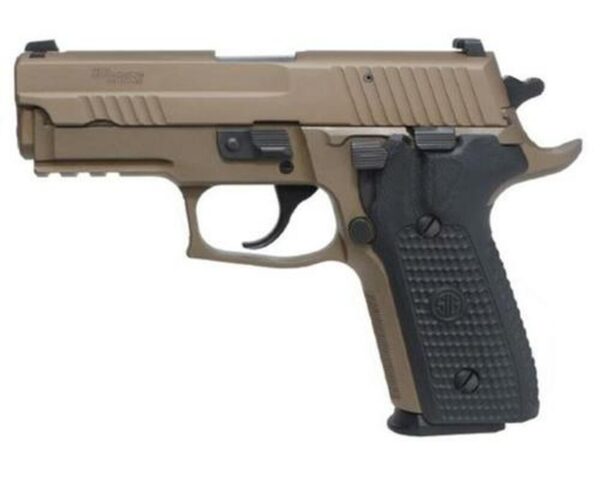 Sig P229 Emperor Scorpion 9mm, 3.9", Flat Dark Earth, 15rd, Siglite Night Sights