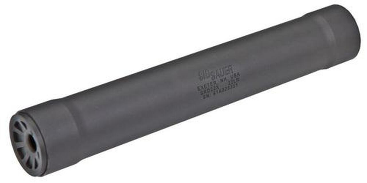 Sig Rimfire Suppressor Titanium/Stainless Steel 5.8 Inches Long 1/2-28 TPI Direct Thread Mount Included - All NFA Rules Apply