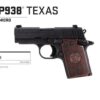 Sig P938 Micro Texas 9mm, 3", Rosewood Grip, Alum Frame, Nitron Slide, Night Sights, 6rd