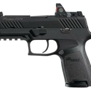 Sig P320 Compact RX Romeo1 Sight 9mm, 3.9", Black Stainless, No Manual Safety, 15rd Mag