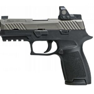 Sig P320 Compact 2 Tone Exclusive 9mm W/ROMEO1 Reflex Sight15rd Mags