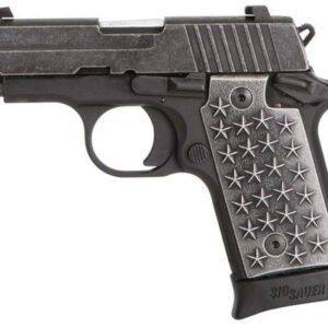 Sig P238.380 ACP, 2.7" Barrel, Aluminum Grip, Distressed Finish, 7rd Mag