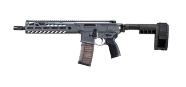 Sig MCX Virtus Pistol 5.56/223 11.5" Barrel M-LOK Col. Stabilizing Brace Gray Finish 30rd Mag