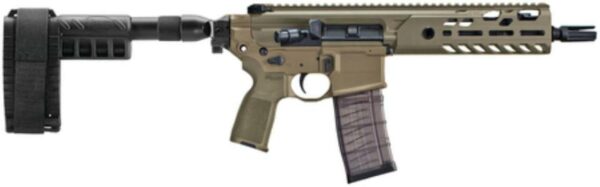 Sig MCX Virtus Pistol .300 AAC Blackout 9" Barrel M-LOK Folding SBX Pistol Stabilizing Brace Flat Dark Earth 30rd Mag
