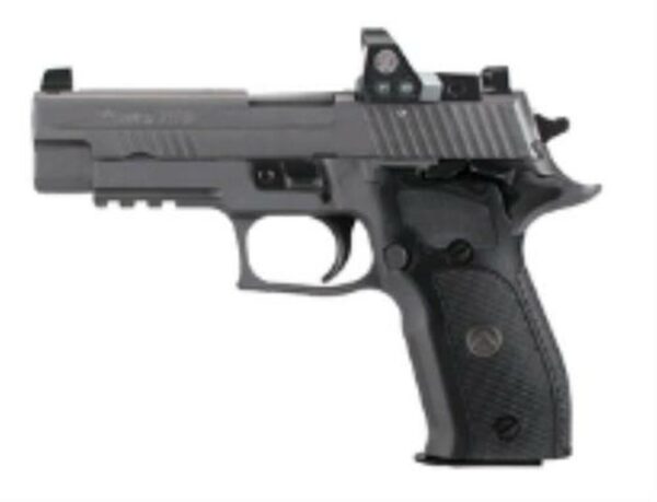 Sig P226 Full Size Legion RX Single/Double 9mm, 4.4" Barrel, Black G10 Grip, Gray PVD Stainless Steel, 10rd