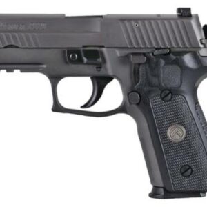 Sig P229 Compact Legion *MA Compliant* Single/Double 9mm, 3.9", Black Grip, Gray PVD Stainless, Manual Safety, 10rd