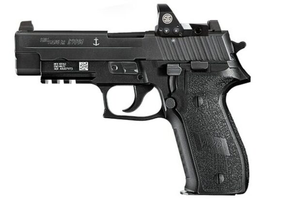 Sig P226 MK25 9mm, 4.4" Barrel, Romeo1 Reflex Sight, Black, 3x15rd Mags