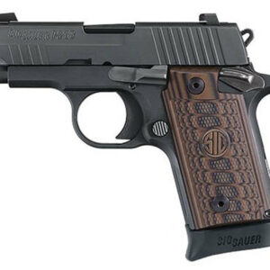 Sig P238 Select, .380 ACP, 2.7", 7rd, Siglite Night Sights, Black