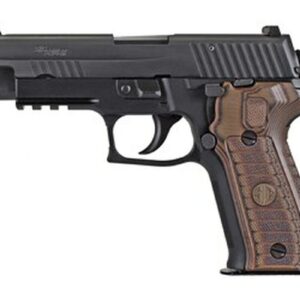Sig P226, 9mm, 4.4In, Select, Black, Da/Sa, Siglite, Select, (2) 15Rd Steel Mag, SRT