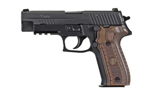 Sig P226, 9mm, 4.4In, Select, Black, Da/Sa, Siglite, Select, (2) 15Rd Steel Mag, SRT
