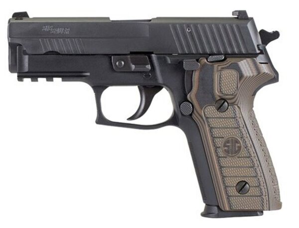 Sig P229, 9mm, 3.9In, Select, Black, Da/Sa, Siglite, Select, (2) 15Rd Steel Mag, SRT