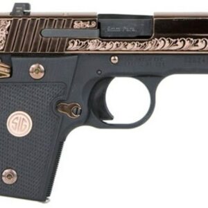 Sig P938, 9mm, 3", 6rd, SIGLITE NS, Ambidextrous Safety, Rose Gold