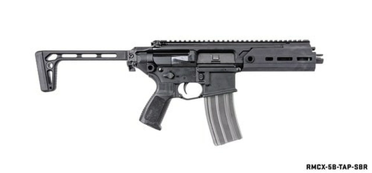 Sig MCX Rattler SBR 5.56/.223, 5.5" Barrel, 30rd, PDW Stock, Black, All NFA Rules Apply