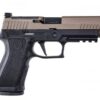 Sig P320, X-VTAC, Striker Fired, Full Size, 9mm, 4.7", Polymer, Black Frame, Coyote Slide, VTAC Day/Night Sights, 3 Mags, Modular X Grip, Optic Ready, 17Rd