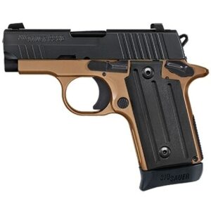Sig P238 Sport, .380 ACP, 2.7", 6rd, SIGLITE NS, Nitron/Coyote
