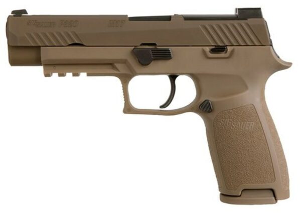 Sig P320 M17 9mm, 4.7" Barrel, Coyote, 10rd