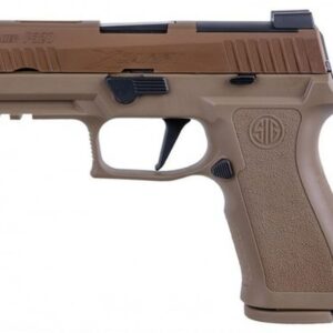 SiG P320 X-Carry Coyote 9mm, 3.9" Barrel, XRay3 Nightsights, Optics Ready, 2x17rd Mags