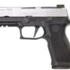 SIG P320 X-Series, 9mm, 3.9" Barrel X-Ray3 Night Sights, Stainless/Black, Enhanced Serrations, 17rd Mag