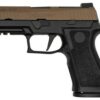 Sig P320 XCarry Coyote 9mm, 3.9", X-Ray3 NS, Coyote Slide, Black Frame, 17rd