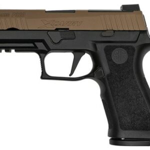Sig P320 XCarry Coyote 9mm, 3.9", X-Ray3 NS, Coyote Slide, Black Frame, 17rd