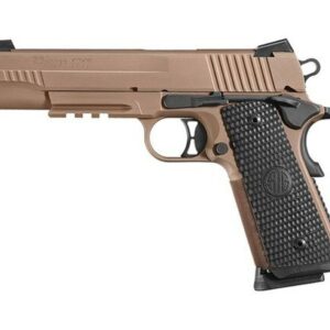 Sig Emperor Scorpion 1911, 10mm, 5", Flat Dark Earth, Siglite Night Sights, Black G10 Grips