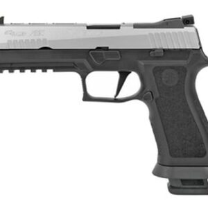 SIG P320 X-Series, 9mm, 5", 21rd, Fiber Optic FS, Stainless/Black